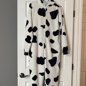 Cow Print Onesie Pajamas/ costume